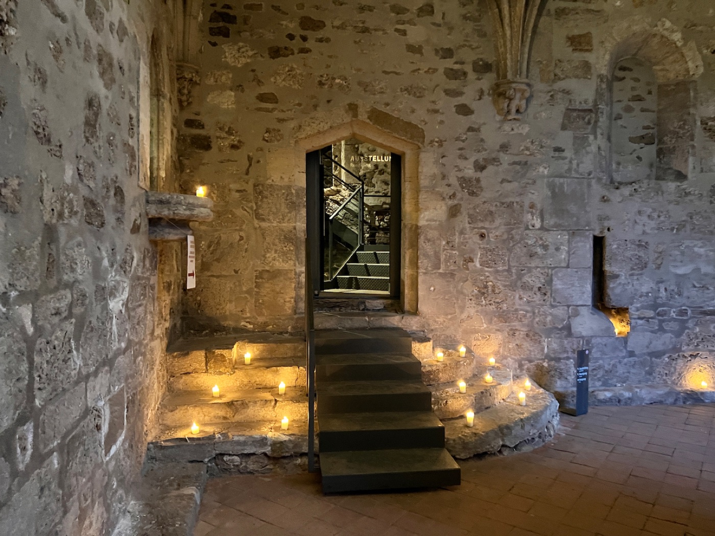 Eingang vom Kreuzgang im Kloster Walkenried