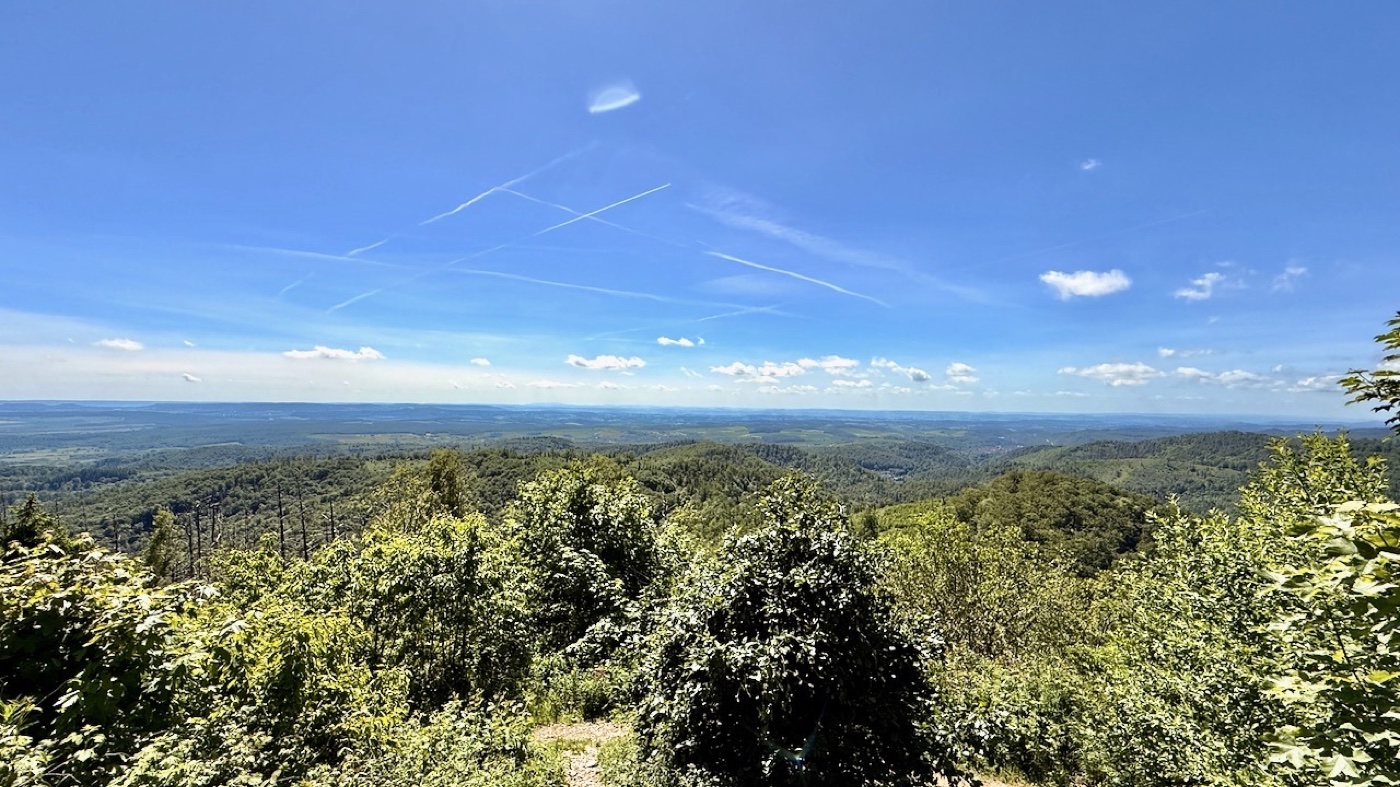 Ausblick West vom Ravensberg Bad Sachsa Harz