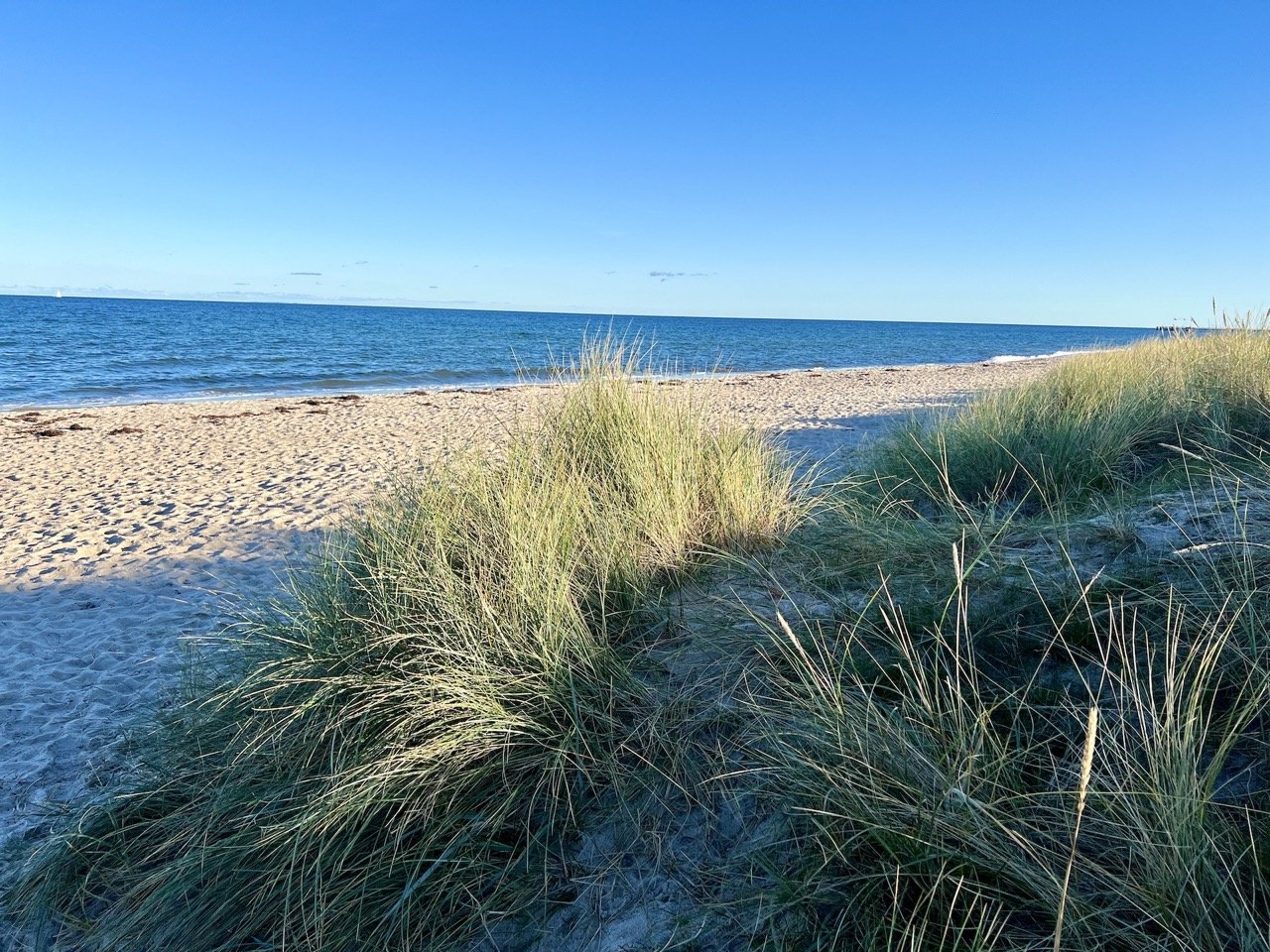 Dünen und Strand in Dahme im Herbst – Ostsee Lübecker Bucht