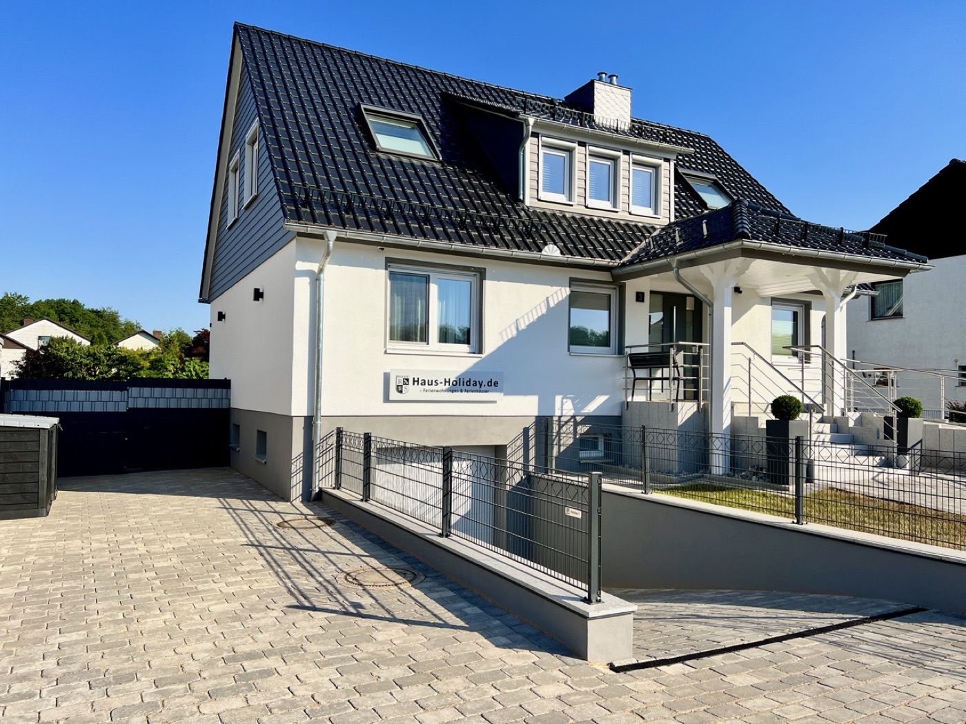Außenansicht Haus Holiday Walkenried – Ferienwohnungen HarzAmbiente und HarzElegance
