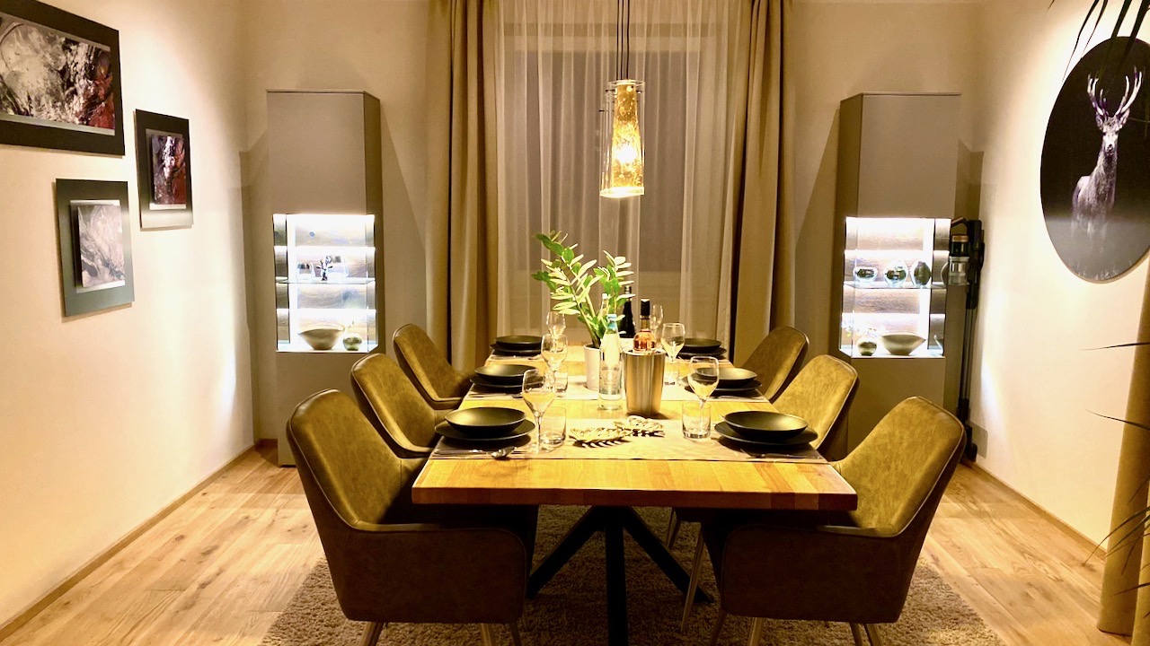 Repräsentatives Esszimmer – HarzVilla Bad Sachsa